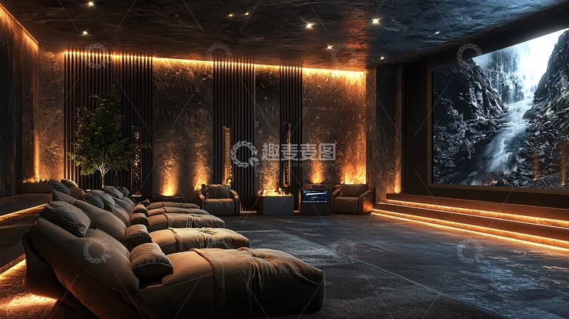 高清大图下载【趣麦麦图】高端私人影院
