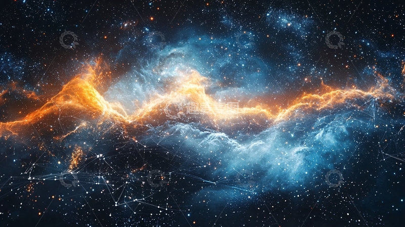 高清大图下载【趣麦麦图】宇宙能量流