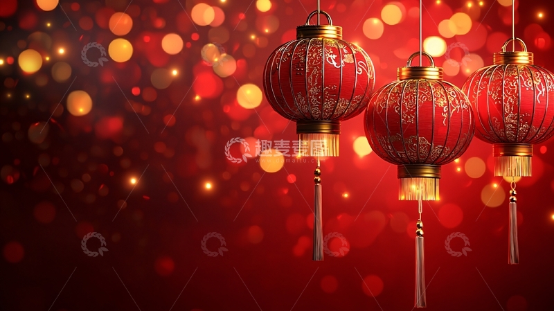 高清大图下载【趣麦麦图】红灯笼