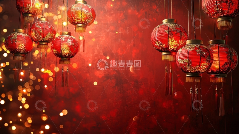 高清大图下载【趣麦麦图】红灯笼