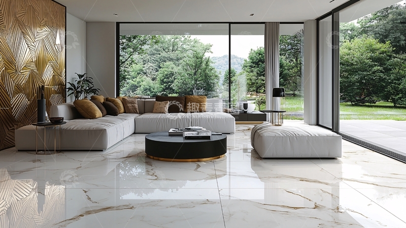 高清大图下载【趣麦麦图】现代简约客厅瓷砖