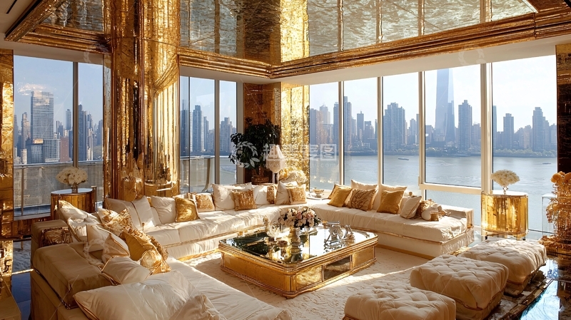 高清大图下载【趣麦麦图】黄金豪宅
