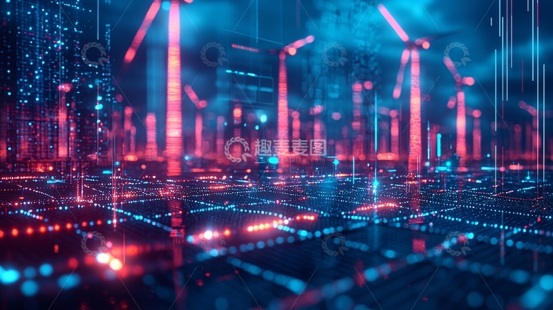 高清大图下载【趣麦麦图】未来科技城市101