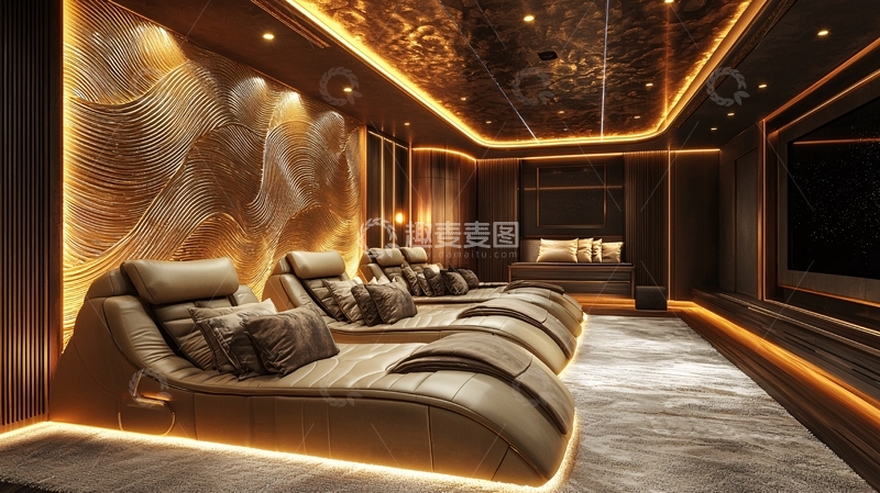 高清大图下载【趣麦麦图】奢华私人影院