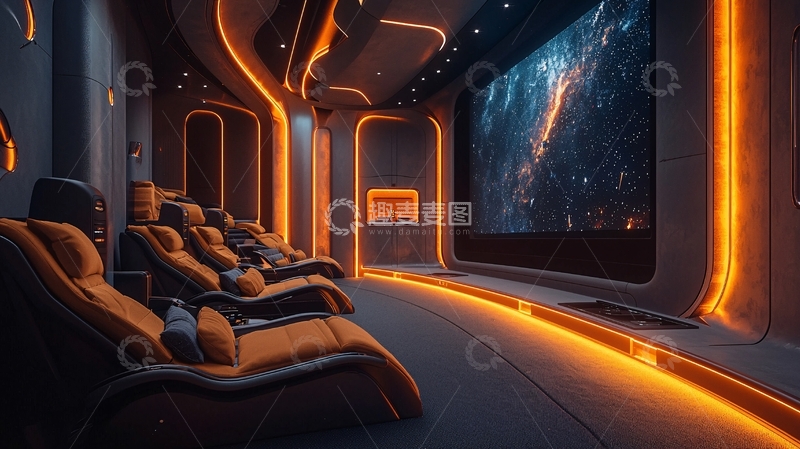 高清大图下载【趣麦麦图】高端家庭影院设计