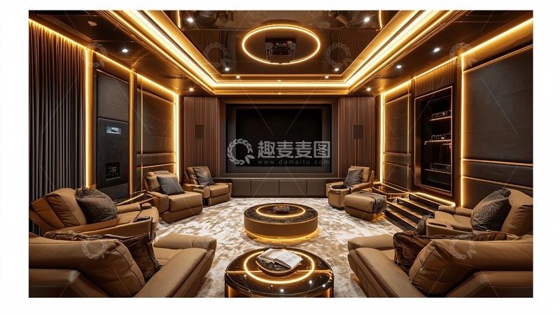 高清大图下载【趣麦麦图】高端私人影院