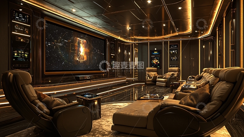 高清大图下载【趣麦麦图】高端私人影院