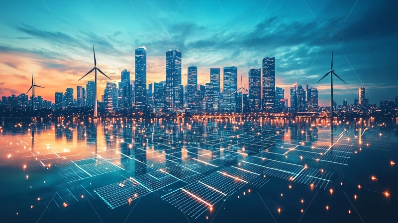 高清大图下载【趣麦麦图】未来城市