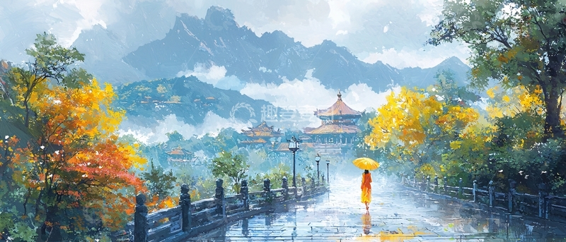 高清大图下载【趣麦麦图】水墨画