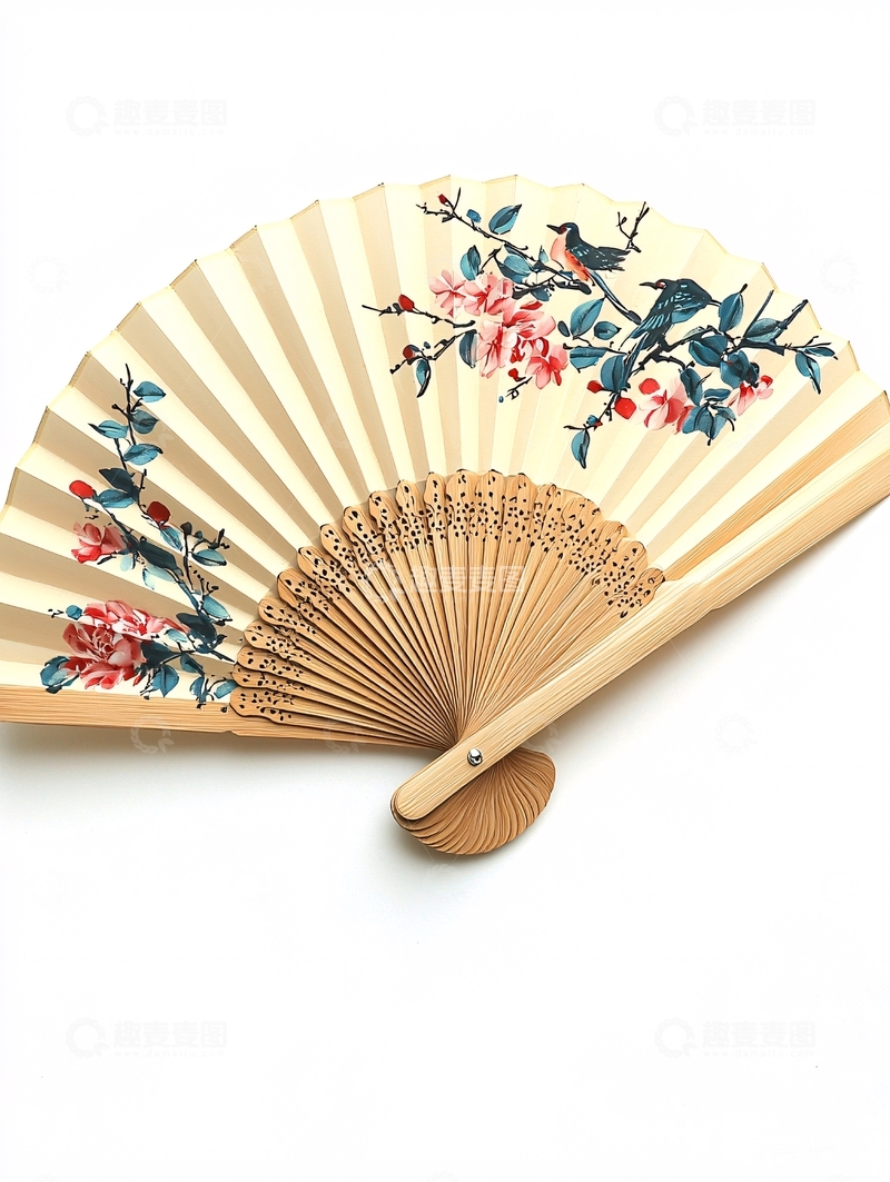 高清大图下载【趣麦麦图】中式折扇