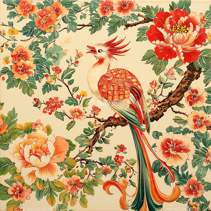 高清大图下载【趣麦麦图】花鸟画