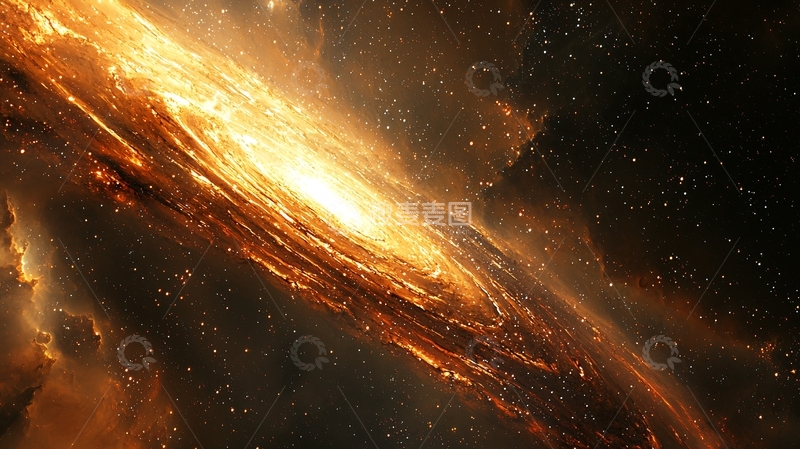 高清大图下载【趣麦麦图】燃烧的宇宙星云