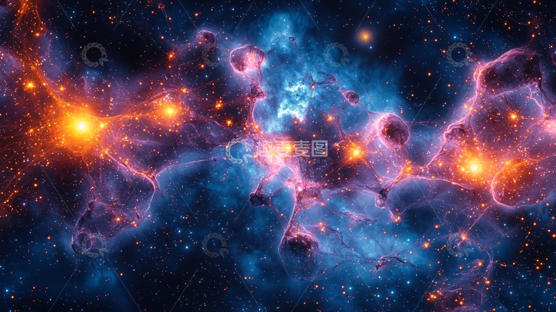 高清大图下载【趣麦麦图】宇宙星云高清图片