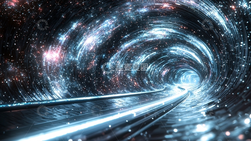 高清大图下载【趣麦麦图】宇宙星际隧道