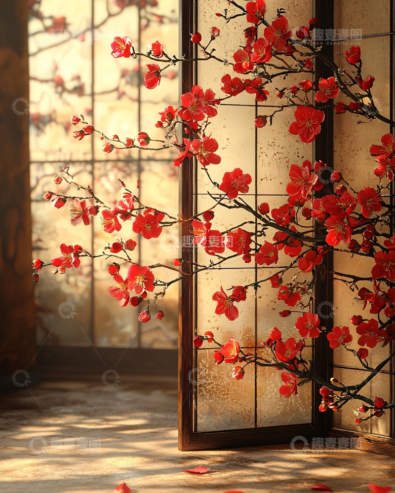 高清大图下载【趣麦麦图】红梅