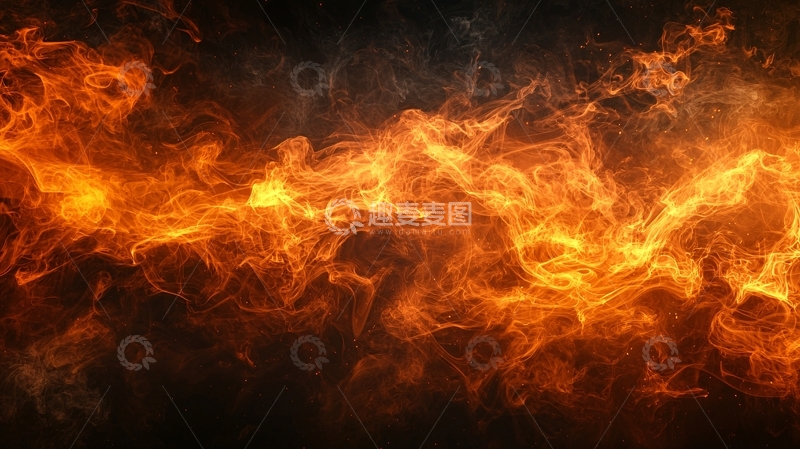 高清大图下载【趣麦麦图】火焰背景