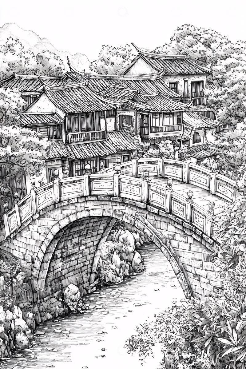 高清大图下载【趣麦麦图】水墨画