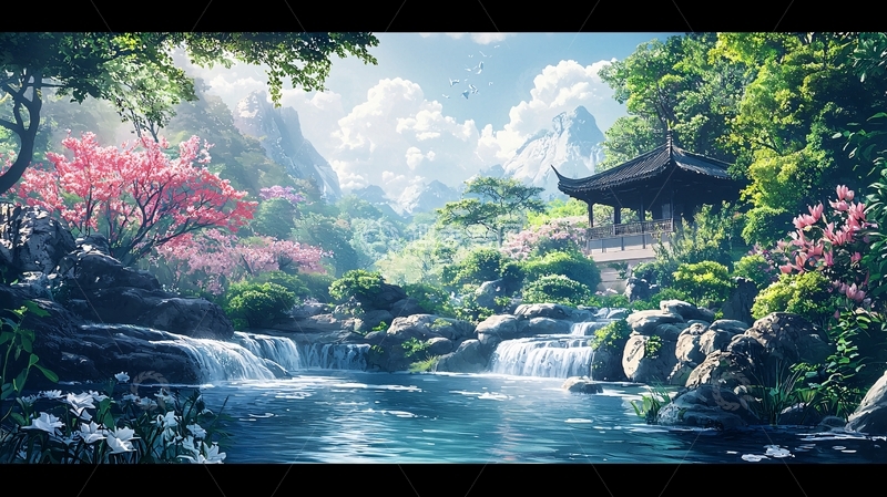 高清大图下载【趣麦麦图】水墨江南