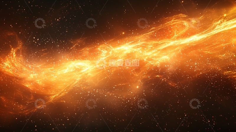 高清大图下载【趣麦麦图】宇宙火焰能量流