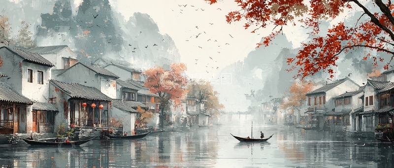 高清大图下载【趣麦麦图】水墨画