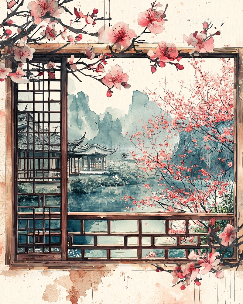 高清大图下载【趣麦麦图】水墨画