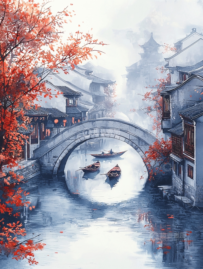 高清大图下载【趣麦麦图】水墨画