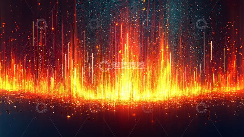 高清大图下载【趣麦麦图】火焰背景