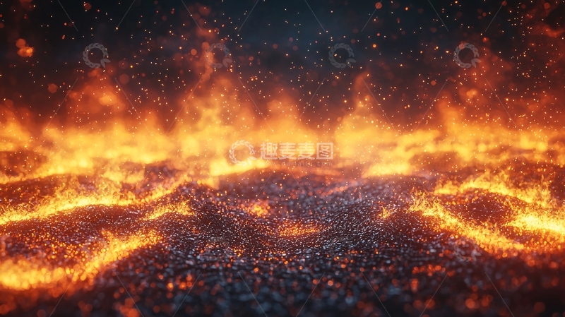 高清大图下载【趣麦麦图】地狱之火