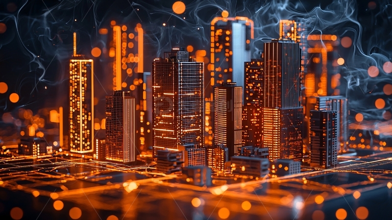 高清大图下载【趣麦麦图】未来都市