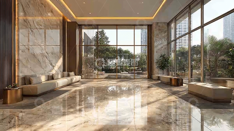 高清大图下载【趣麦麦图】现代化大堂设计