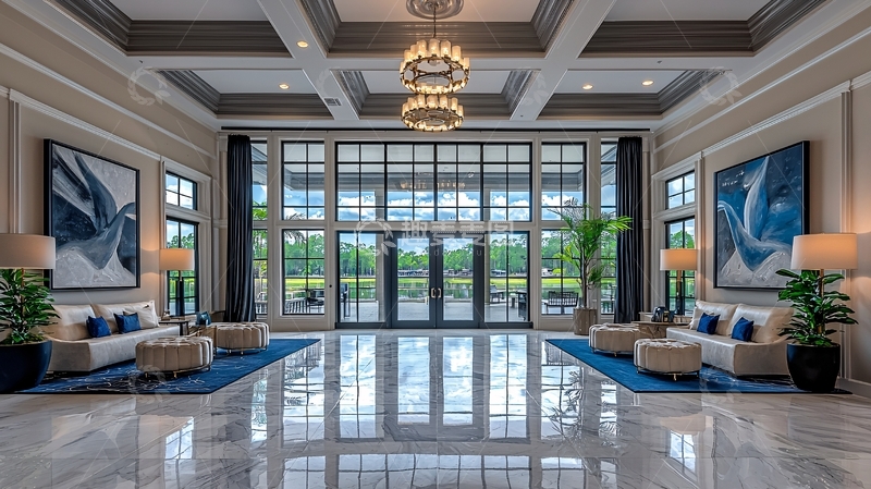 高清大图下载【趣麦麦图】高端大气酒店大堂