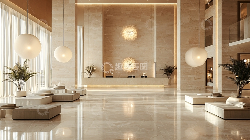 高清大图下载【趣麦麦图】高端酒店大堂