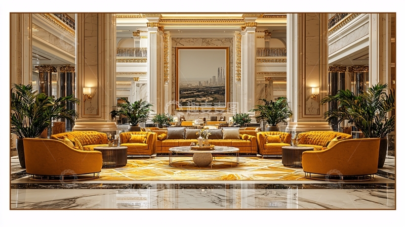 高清大图下载【趣麦麦图】奢华酒店大堂41