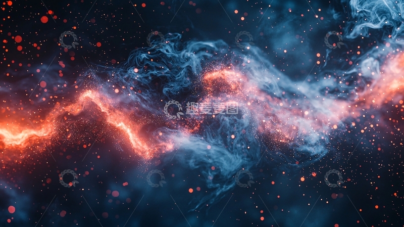 高清大图下载【趣麦麦图】抽象宇宙能量