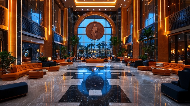 高清大图下载【趣麦麦图】豪华酒店大堂