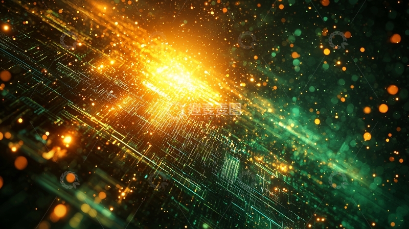 高清大图下载【趣麦麦图】抽象科技背景