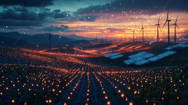 高清大图下载【趣麦麦图】未来能源