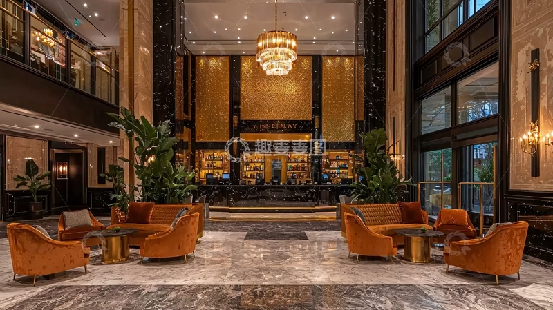 高清大图下载【趣麦麦图】豪华酒店大堂