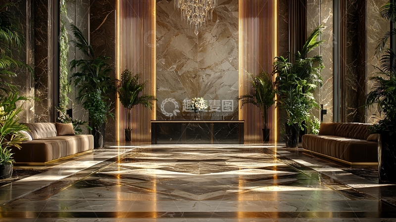 高清大图下载【趣麦麦图】奢华酒店大堂44