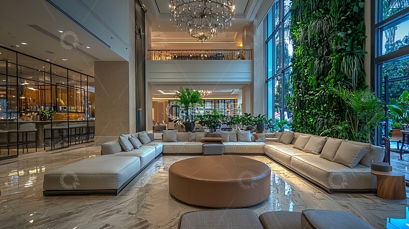 高清大图下载【趣麦麦图】高端酒店大堂