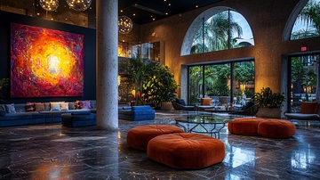 酒店大堂奢华设计