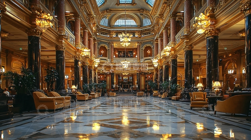 高清大图下载【趣麦麦图】奢华酒店大堂50
