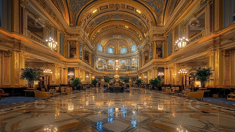 高清大图下载【趣麦麦图】奢华酒店大堂46