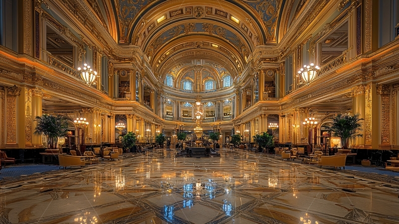 奢华酒店大堂46