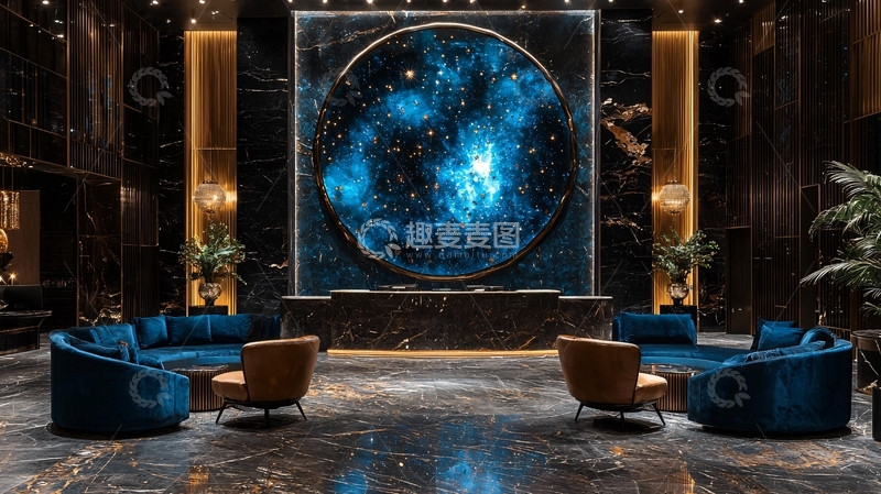 高清大图下载【趣麦麦图】高端酒店大堂