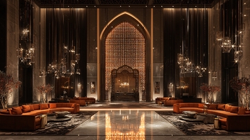 奢华酒店大堂设计15