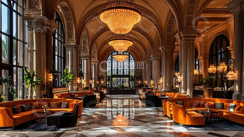 高清大图下载【趣麦麦图】奢华酒店大堂62