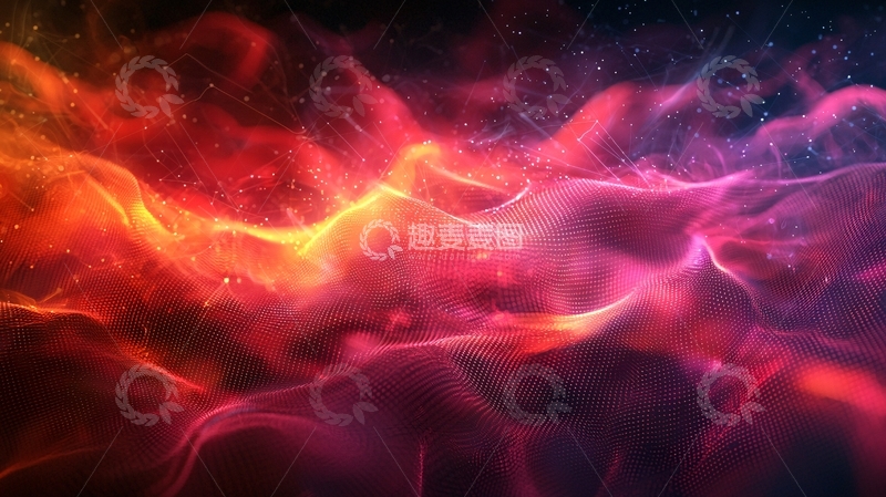 高清大图下载【趣麦麦图】抽象火焰纹理