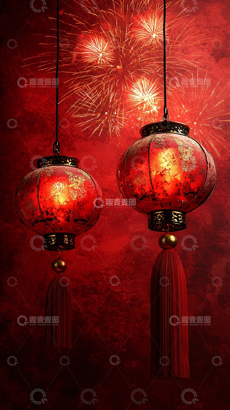 高清大图下载【趣麦麦图】红灯笼