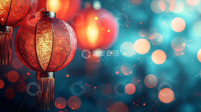 高清大图下载【趣麦麦图】红灯笼